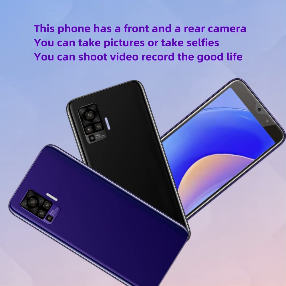 aderroo Unlocked Cell Phone，F17pro，Android Smartphone, 5.72-inch Screen，Front and Rear Cameras，1GB RAM 8GB ROM，Only Supports Dual SIM Card Frequency Band of 3GWCDMA：850/2100MHZ（Black） - Image 4